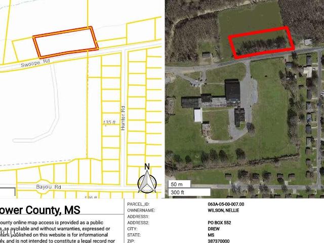Land for sale in Sunflower, Mississippi