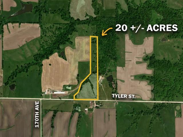 Land for sale in Lacona, Iowa