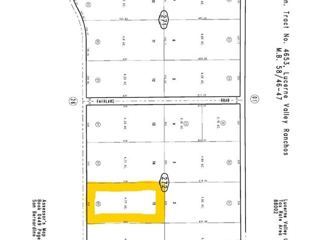 Land for sale in Lucerne Valley, California
