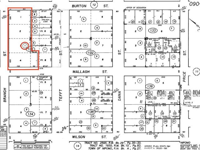 Land for sale in Nipomo, San Luis Obispo County