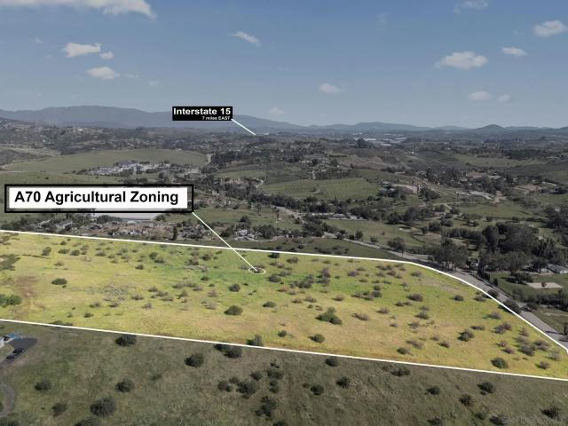 Land for sale in Bonsall, California