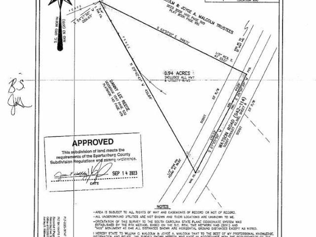 Land for sale in Enoree, South Carolina