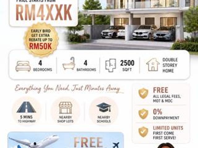 Terraced House for sale in Sendayan Village, Negeri Sembilan
