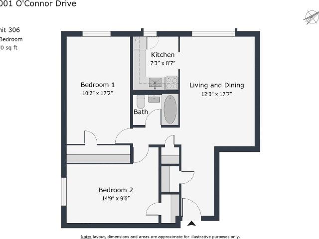 Apartment for rent in Woburn, Ontario