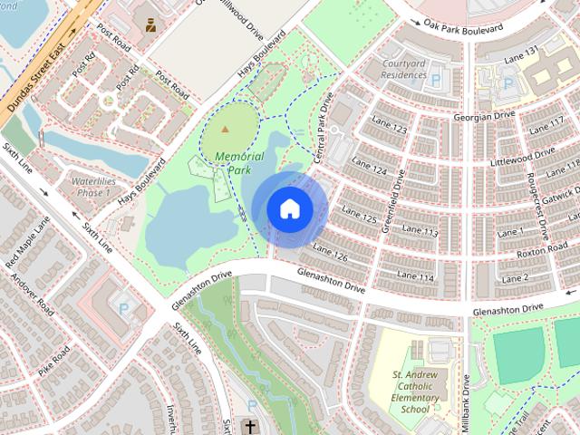Apartment for rent in Oakville, Golden Horseshoe