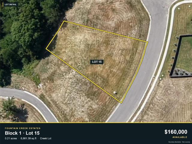 Land for sale in Fountain Creek Estates, Pottsboro