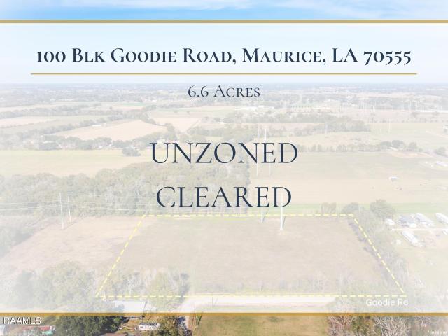 Land for sale in Maurice, Louisiana
