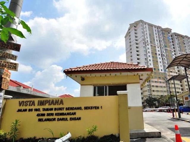 Apartment for sale in Seri Kembangan, Majlis Bandaraya Subang Jaya