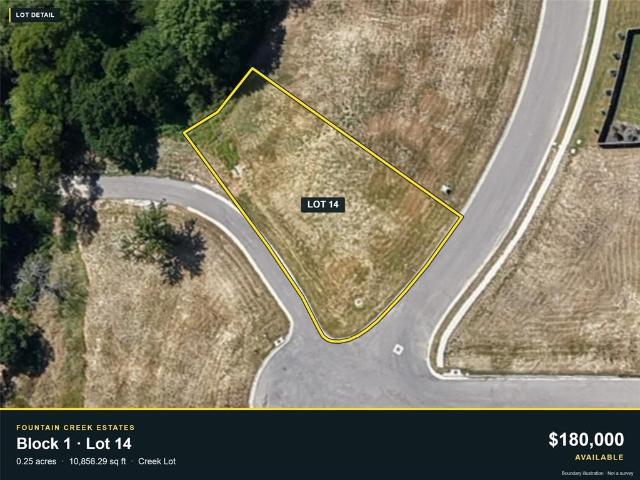 Land for sale in Fountain Creek Estates, Pottsboro