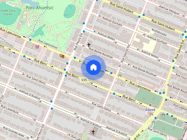 Apartment for rent in St. Leonard's, Quebec