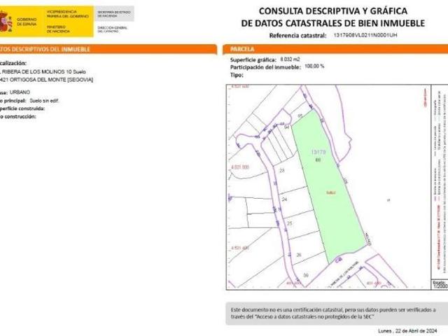 Local Comercial en venta en Ortigosa Del Monte, Castilla y León