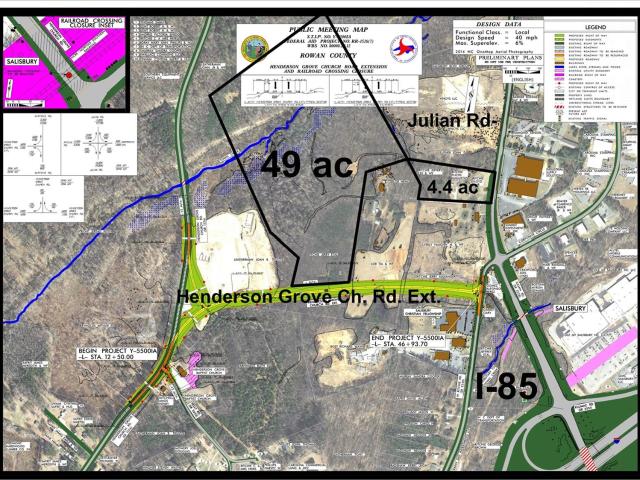 Land for sale in Rowan, North Carolina