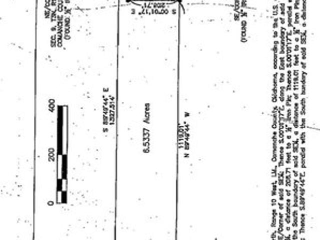 Land for sale in Elgin, Oklahoma