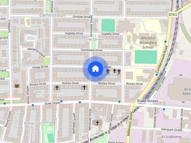 Apartment for rent in The Drives, Dennistoun
