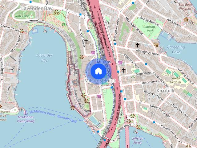 Apartment for rent in Lower North Shore, Sydney