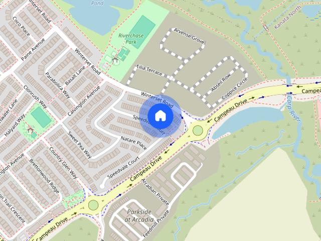 Townhouse for rent in Arcadia, Ottawa