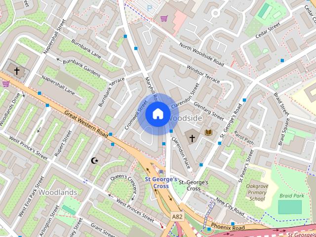 Apartment for rent in Woodside, Scotland