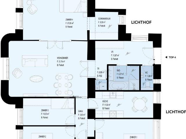 Apartment mieten in Schaumburgergrund, Wien