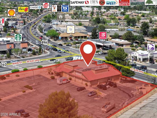 Commercial for rent in Cottonwood, Arizona