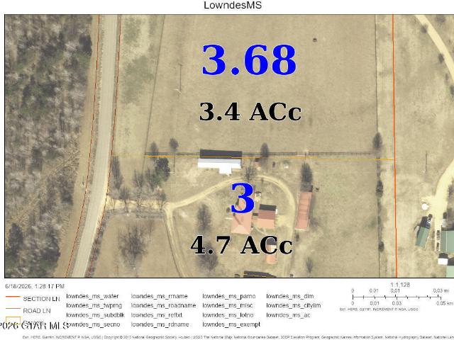 Land for sale in Caledonia, Mississippi