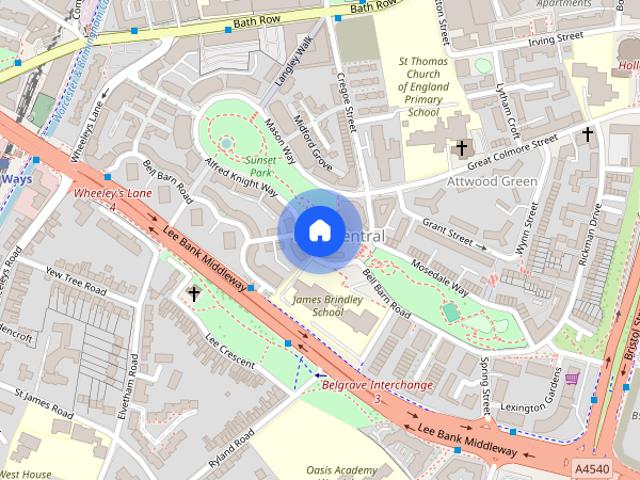 Apartment for rent in Edgbaston, West Midlands