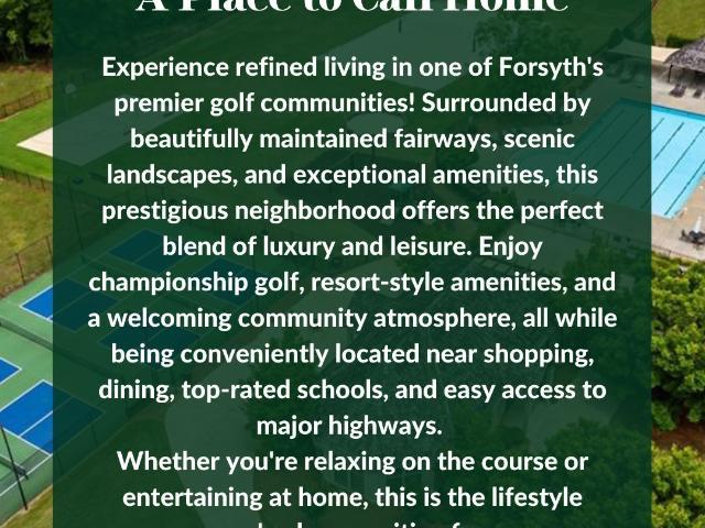 House for sale in Forsyth, Georgia