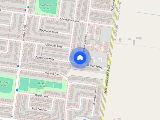 House for rent in Barrie, Central Ontario