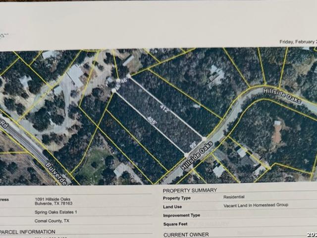 Land for sale in Bulverde, Texas