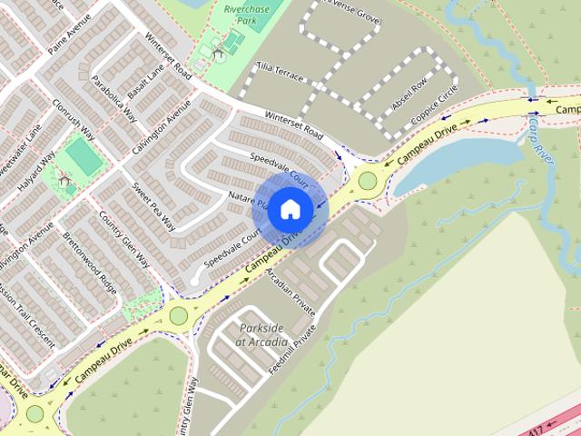 Townhouse for rent in Arcadia, Ottawa