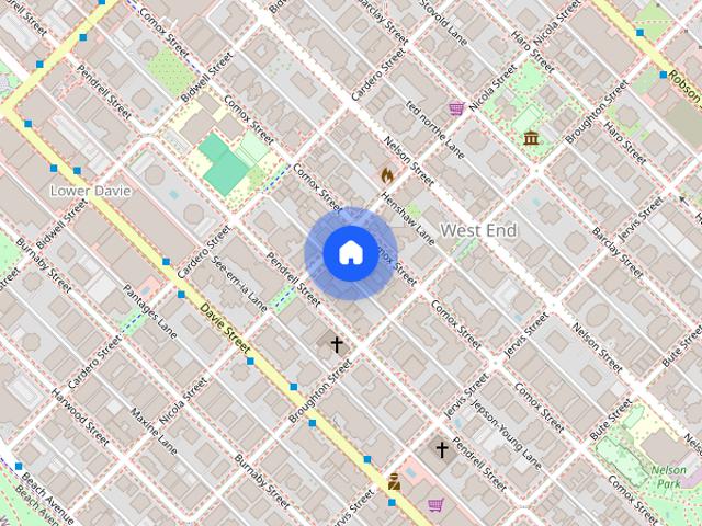 House for rent in Lower Davie, Vancouver