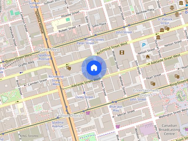 Apartment for rent in Spadina—Fort York, Toronto