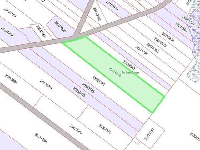 Land for sale in Lameque, New Brunswick
