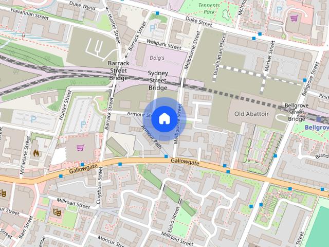 Apartment for rent in Calton, Scotland