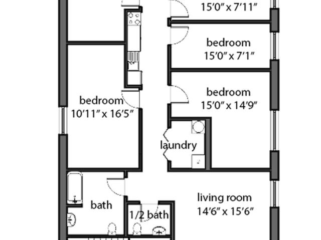 Apartment for rent in State College, Pennsylvania