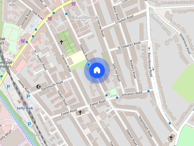 House for rent in Bournbrook, West Midlands