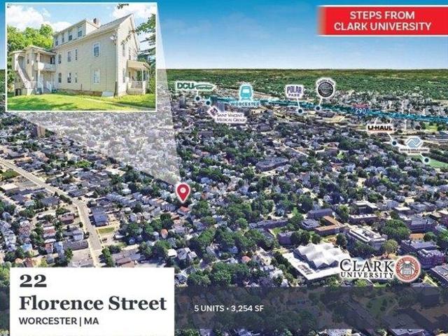 House for sale in Worcester, Massachusetts