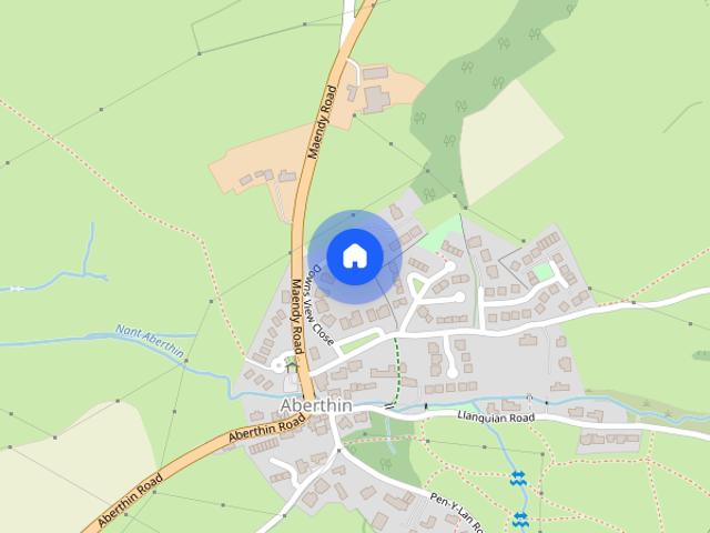 House for rent in Aberthin, Wales