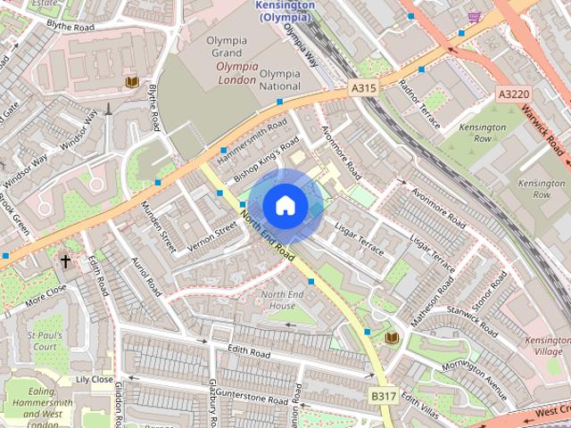 Apartment for rent in West Kensington, Greater London