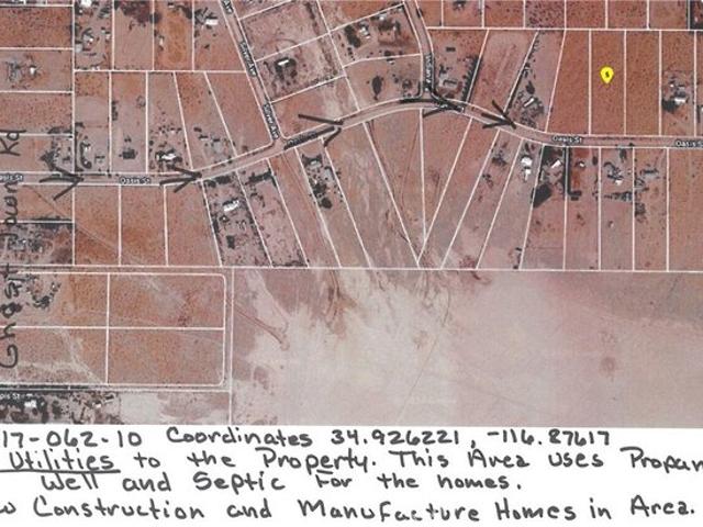 Land for sale in Yermo, San Bernardino County