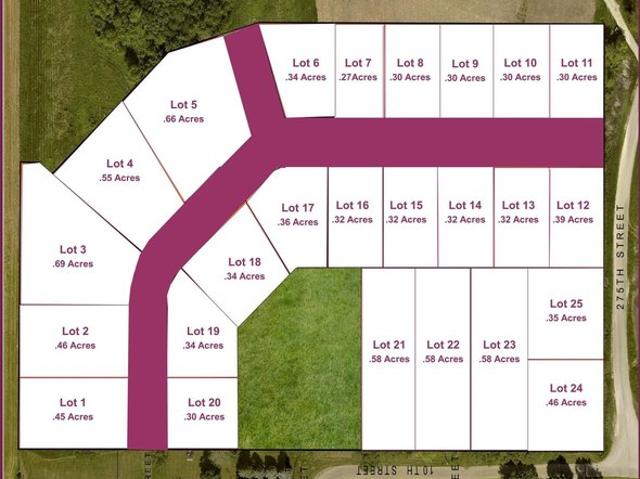 Land for sale in Quasqueton, Iowa
