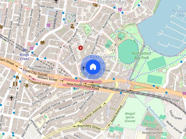 Apartment for rent in Rushcutters Bay, Sydney