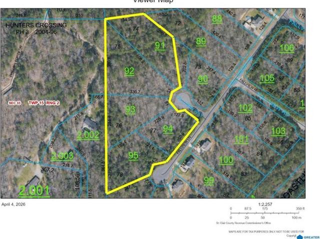 Land for sale in Odenville, Alabama