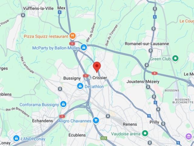 Büro mieten in Crissier, Waadt
