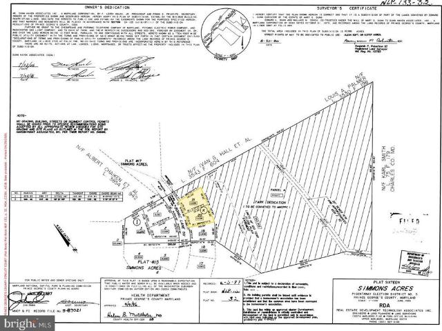 Land for sale in Accokeek, Maryland