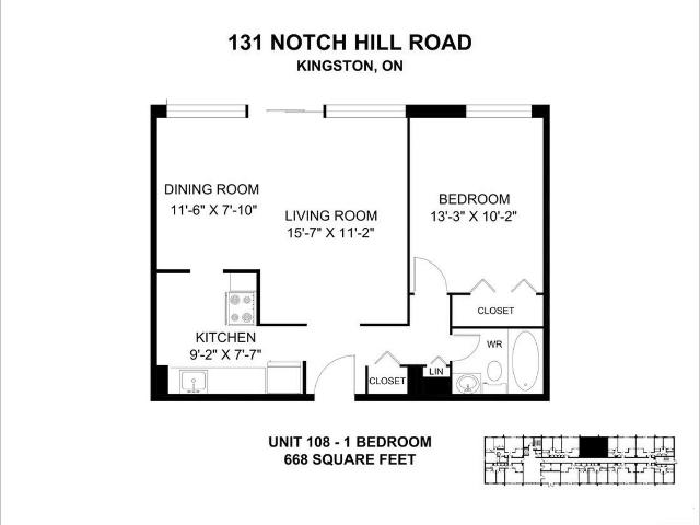 Apartment for rent in Kingston, Ontario