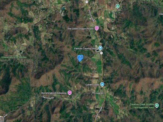Land for sale in Hiawassee, Georgia