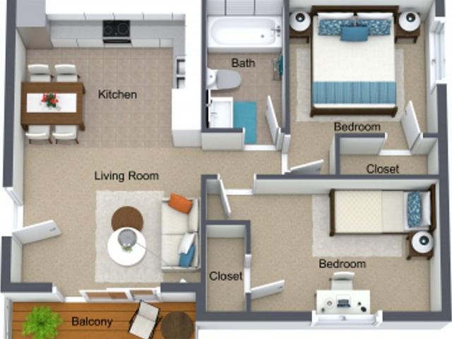 Apartment for rent in Tippecanoe, Indiana