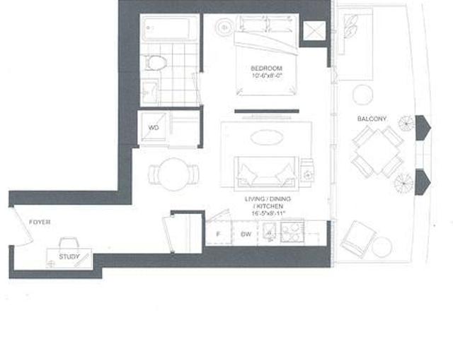 Condo for rent in Toronto, Golden Horseshoe