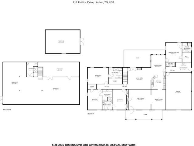 House for sale in Linden, Middle Tennessee