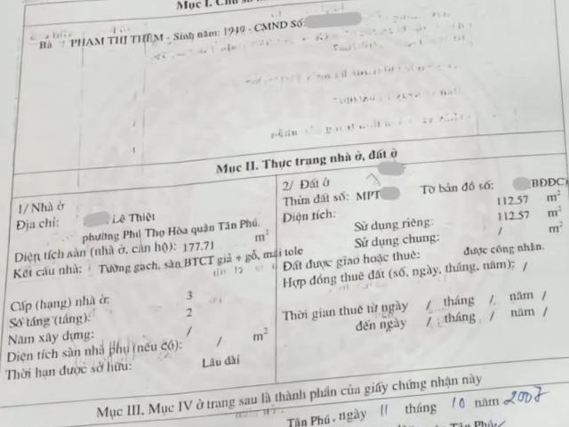 Nhà mặt phố bán tại Thủ Đức, Hồ Chí Minh